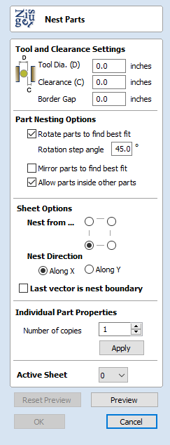 Draw Array Copy Form